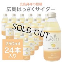 広島 はっさくサイダー 250ml×24本入り  炭酸ジュース ドリンク