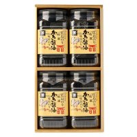 特選かき醤油味付のり 4本入り［箱入り］（特かき-20K）