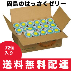 【のし・包装・手さげ袋がご不用の方はこちら】因島のはっさくゼリー 72個入り